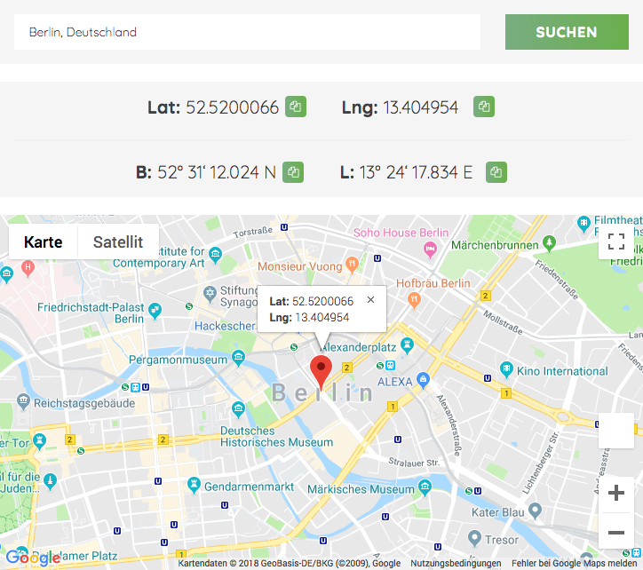 Latitude Und Longitude In Gps Koordinaten Umrechnen Revilodesign De