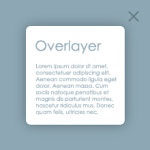 modernen overlayer pop up fuer die webseite erstellen