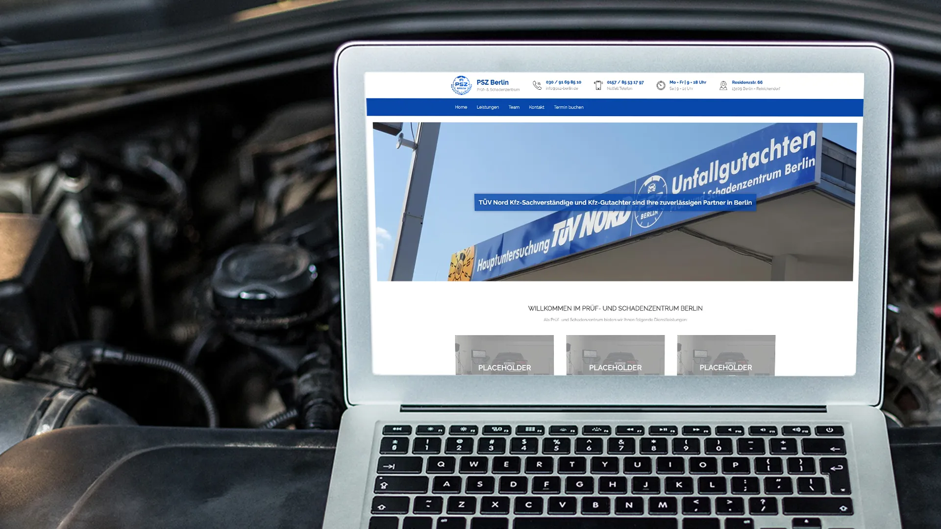 webseite autowerkstatt psz berlin